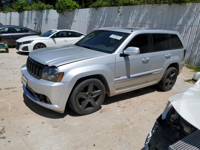 1J8HR78377C519967 - 2007 JEEP GRAND CHER SRT-8 SILVER photo 1