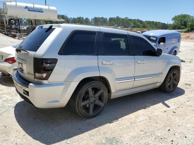 1J8HR78377C519967 - 2007 JEEP GRAND CHER SRT-8 SILVER photo 3