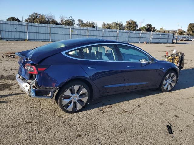 5YJ3E1EB6JF080616 - 2018 TESLA MODEL 3 BLUE photo 3