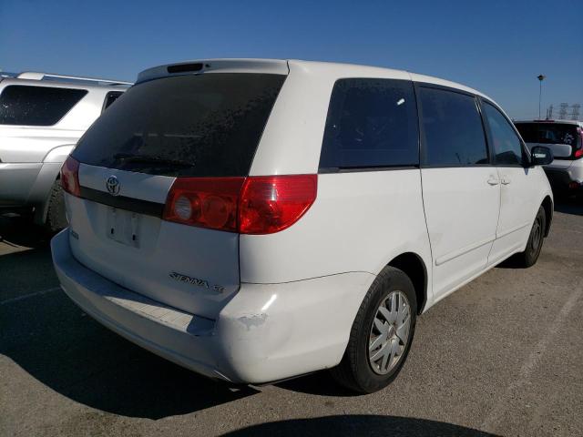 5TDZA23CX6S531086 - 2006 TOYOTA SIENNA CE WHITE photo 3