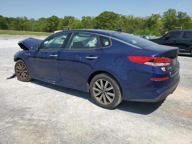 5XXGT4L31KG355697 - 2019 KIA OPTIMA LX BLUE photo 2