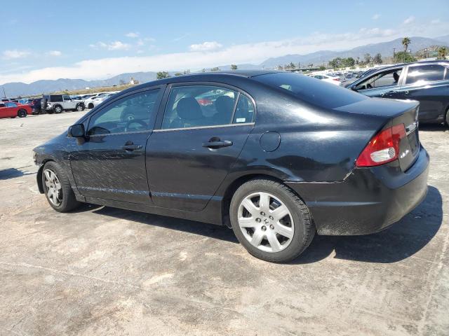 2HGFA16569H309675 - 2009 HONDA CIVIC LX BLACK photo 2