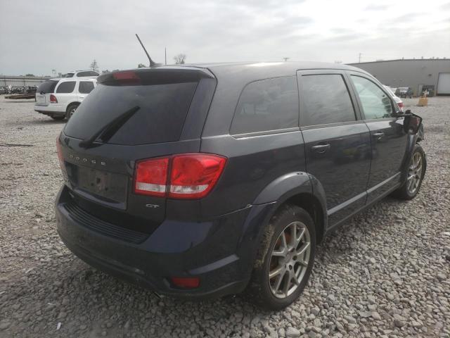 3C4PDDEG2HT566885 - 2017 DODGE JOURNEY GT CHARCOAL photo 4