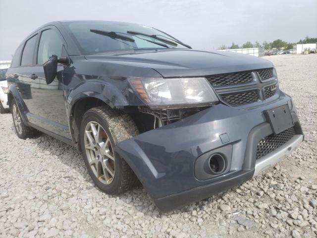 3C4PDDEG2HT566885 - 2017 DODGE JOURNEY GT CHARCOAL photo 9