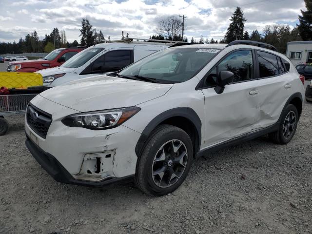 JF2GTAAC4JH231704 - 2018 SUBARU CROSSTREK WHITE photo 1