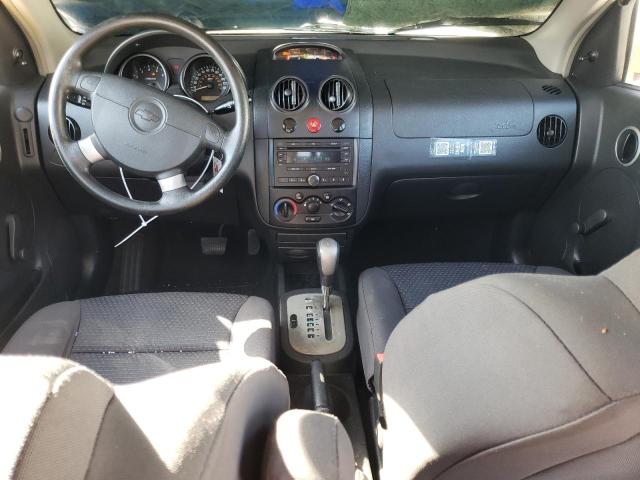 KL1TD66677B768340 - 2007 CHEVROLET AVEO BASE YELLOW photo 8