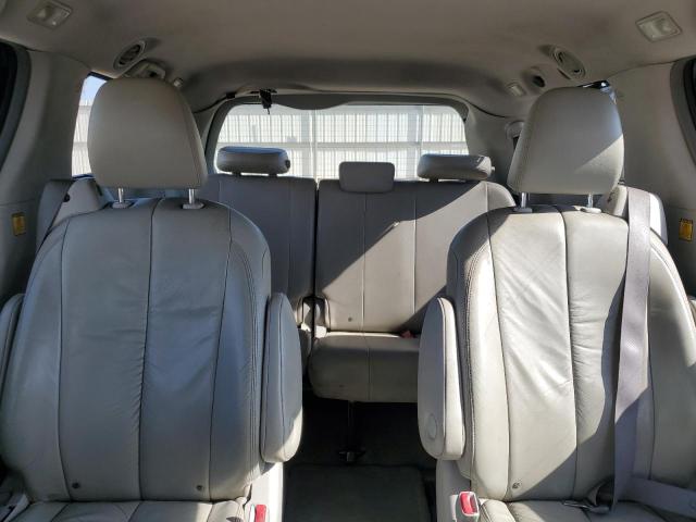 5TDYK3DCXCS182617 - 2012 TOYOTA SIENNA XLE CHARCOAL photo 10