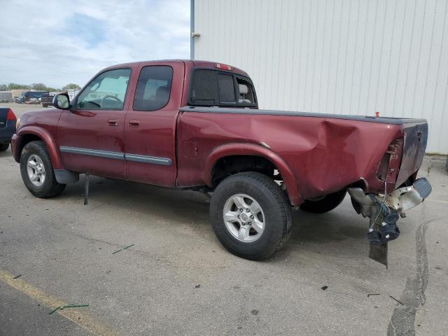 5TBRT341X5S471203 - 2005 TOYOTA TUNDRA ACCESS CAB SR5 MAROON photo 2