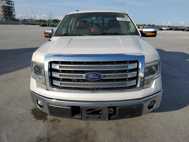 1FTFW1CF2EKD01573 - 2014 FORD F150 SUPERCREW WHITE photo 5