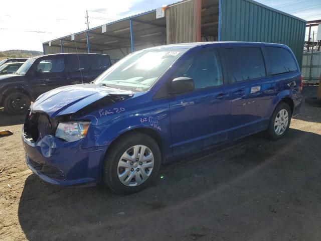 2C4RDGBGXJR296828 - 2018 DODGE GRAND CARA SE BLUE photo 1