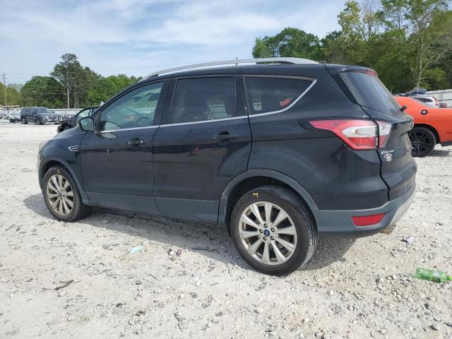 1FMCU0JD9HUD48656 - 2017 FORD ESCAPE TITANIUM BLACK photo 2