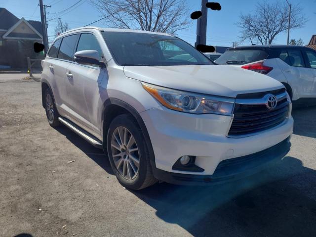 5TDJKRFH7ES066288 - 2014 TOYOTA HIGHLANDER XLE 白色 照片 1