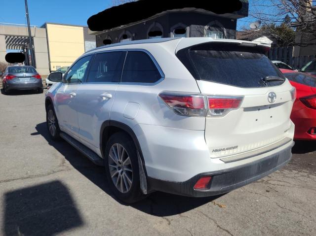 5TDJKRFH7ES066288 - 2014 TOYOTA HIGHLANDER XLE 白色 照片 3