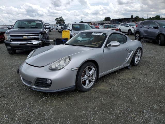 WP0AA29849U761111 - 2009 PORSCHE CAYMAN SILVER photo 1