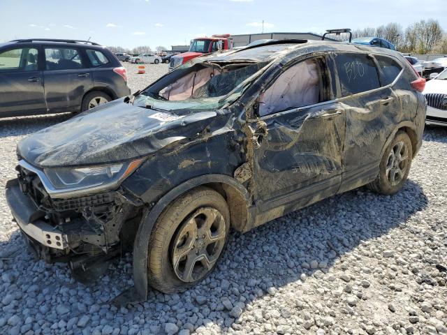 5J6RW2H85HL035682 - 2017 HONDA CR-V EXL BLACK photo 1