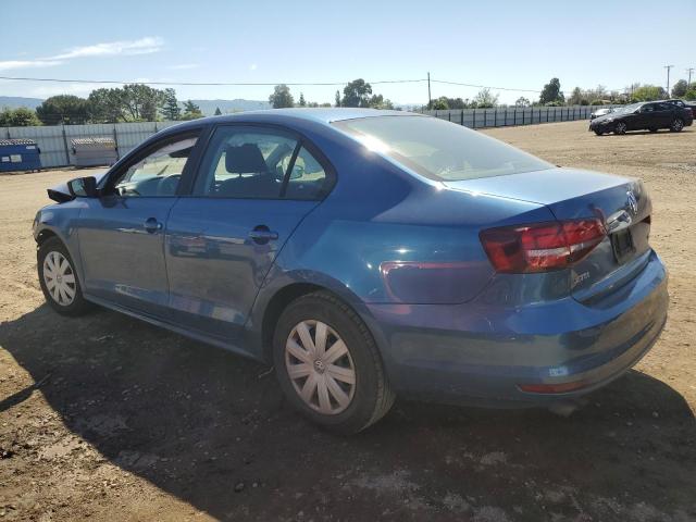 3VW267AJ5GM234761 - 2016 VOLKSWAGEN JETTA S BLUE photo 2