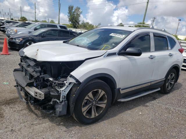 2HKRW5H34KH413708 - 2019 HONDA CR-V LX WHITE photo 2