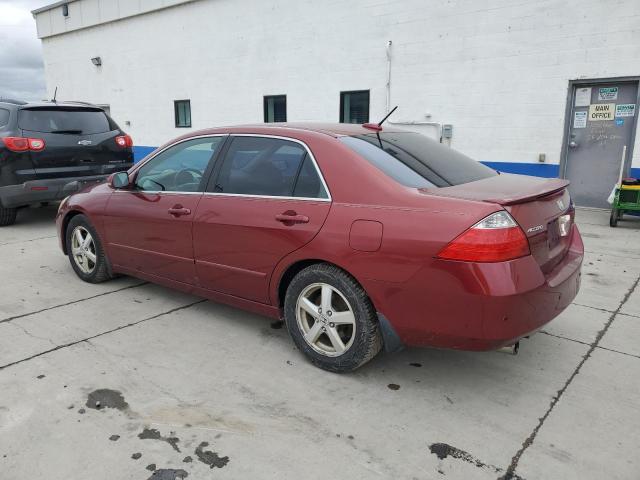 JHMCN36407C001604 - 2007 HONDA ACCORD HYBRID MAROON photo 2