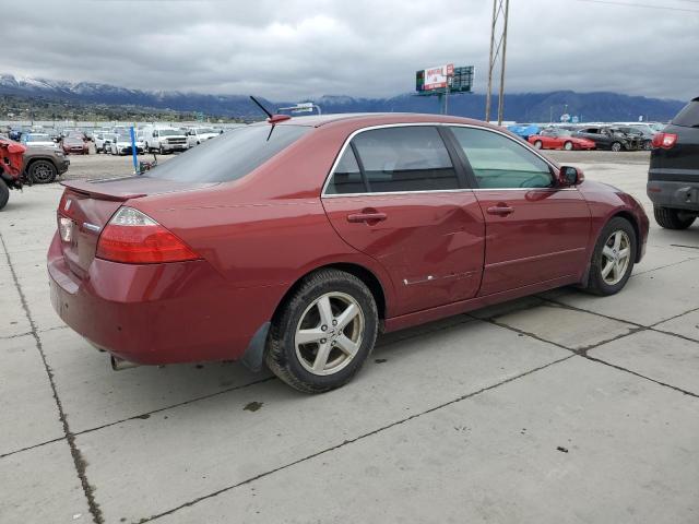 JHMCN36407C001604 - 2007 HONDA ACCORD HYBRID MAROON photo 3