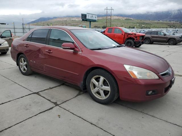 JHMCN36407C001604 - 2007 HONDA ACCORD HYBRID MAROON photo 4