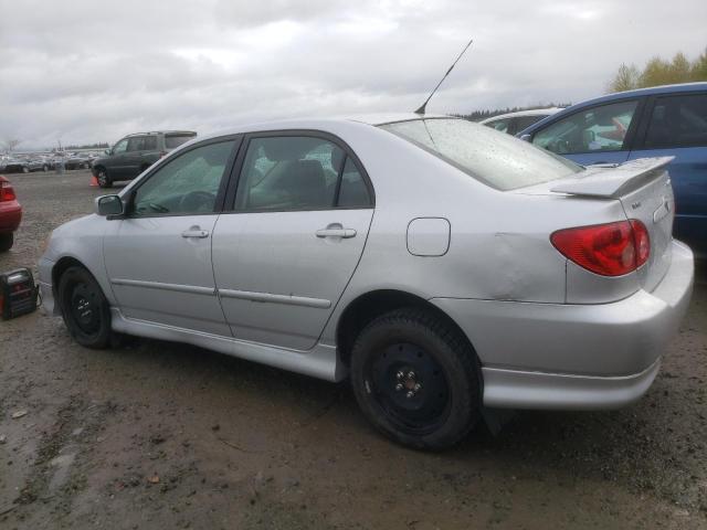 2T1BY30E96C550505 - 2006 TOYOTA COROLLA XRS SILVER photo 2