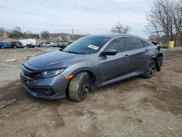 2HGFC2F81MH529390 - 2021 HONDA CIVIC SPORT 灰色 照片 1