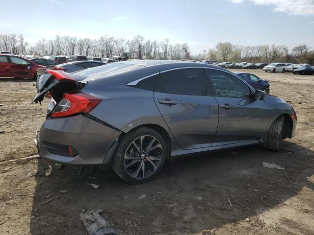 2HGFC2F81MH529390 - 2021 HONDA CIVIC SPORT 灰色 照片 3