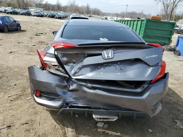 2HGFC2F81MH529390 - 2021 HONDA CIVIC SPORT 灰色 照片 6