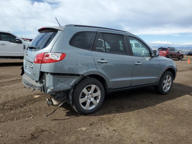 5NMSH73EX8H187213 - 2008 HYUNDAI SANTA FE SE GRAY photo 3