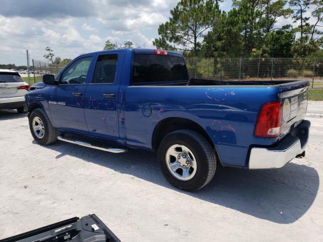 1D7RB1GK7BS702859 - 2011 DODGE RAM 1500 BLUE photo 2