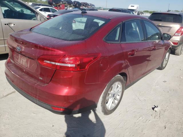 1FADP3F24HL322129 - 2017 FORD FOCUS SE RED photo 3