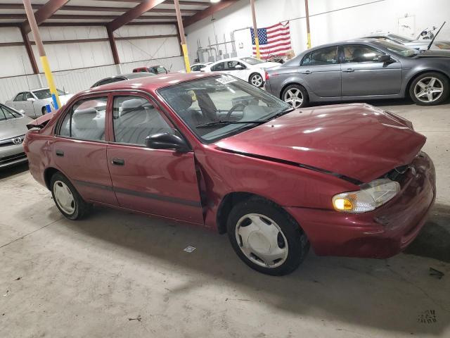 1Y1SK5284YZ432158 - 2000 CHEVROLET GEO PRIZM BASE BURGUNDY photo 4