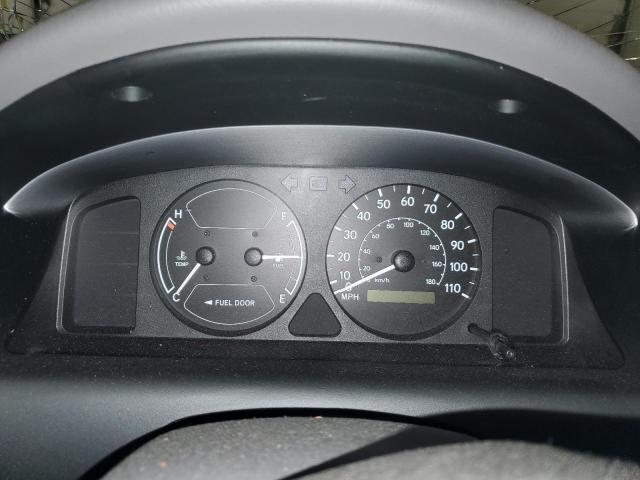 1Y1SK5284YZ432158 - 2000 CHEVROLET GEO PRIZM BASE BURGUNDY photo 9