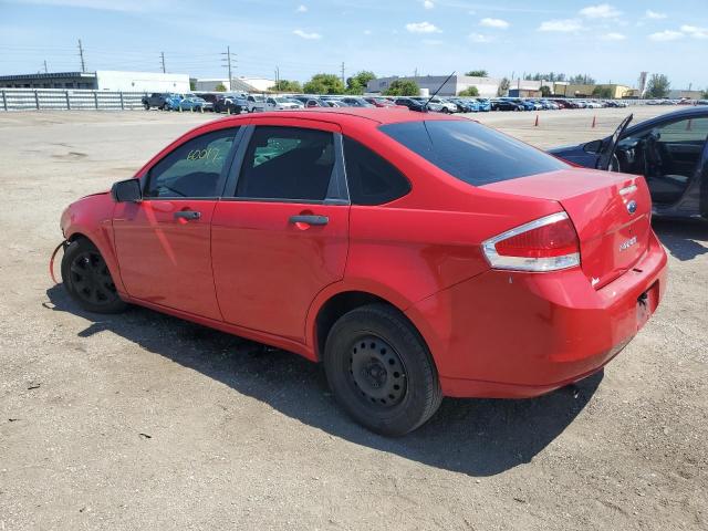 1FAHP34N98W287097 - 2008 FORD FOCUS S/SE RED photo 2