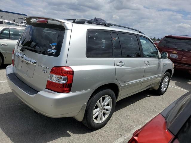 JTEDW21A660015870 - 2006 TOYOTA HIGHLANDER HYBRID SILVER photo 3