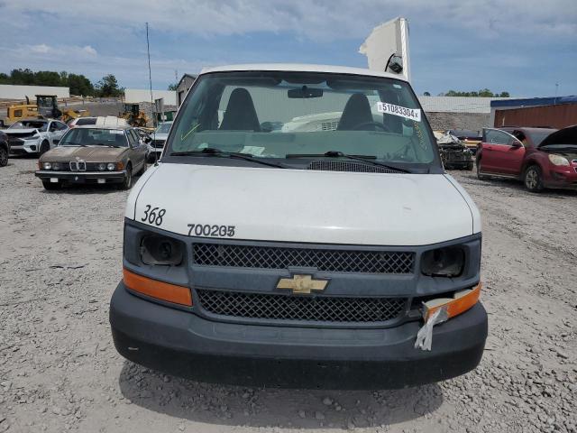 1GB0GRFF4H1335512 - 2017 CHEVROLET EXPRESS G3 WHITE photo 5