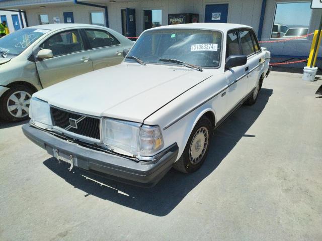 YV1AS8209N1465351 - 1992 VOLVO 240 BASE WHITE photo 1