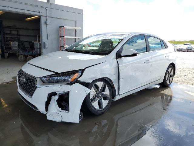 KMHC85LC7MU257014 - 2021 HYUNDAI IONIQ SEL WHITE photo 1