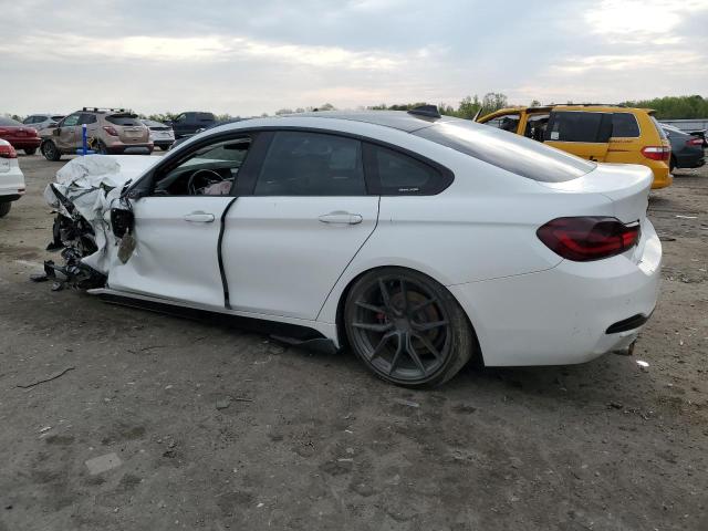 WBA4J1C52JBM10782 - 2018 BMW 430I GRAN COUPE WHITE photo 2