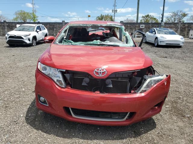 4T3BA3BB3DU040127 - 2013 TOYOTA VENZA LE RED photo 5