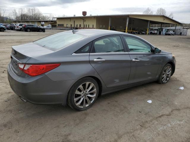 5NPEC4AC1DH524201 - 2013 HYUNDAI SONATA SE SILVER photo 3