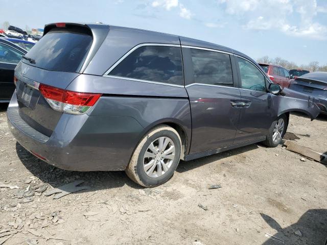 5FNRL5H64FB042475 - 2015 HONDA ODYSSEY EXL GRAY photo 3