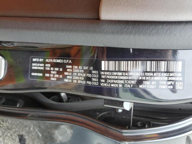 ZASPAKBN9L7C82867 - 2020 ALFA ROMEO STELVIO TI Qara foto 13