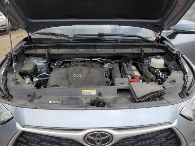 5TDGZRAH3NS102958 - 2022 TOYOTA HIGHLANDER XLE 银色 照片 12