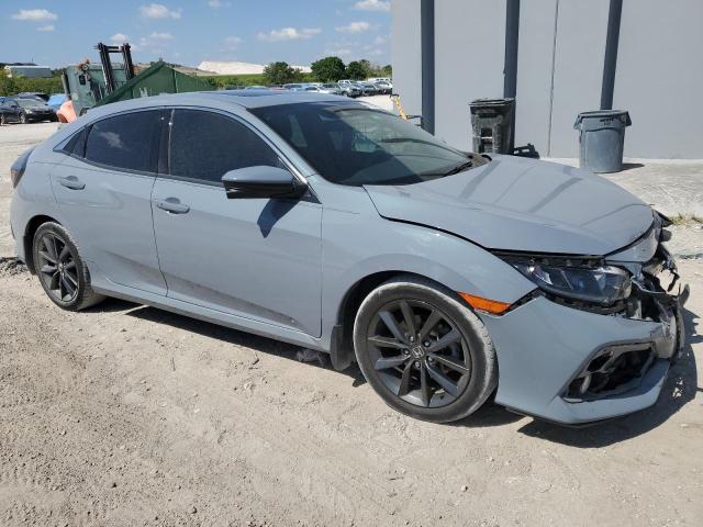 SHHFK7H61MU205113 - 2021 HONDA CIVIC EX GRAY photo 4