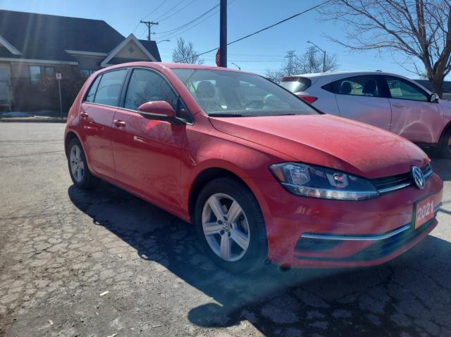 3VWG57AU9MM017079 - 2021 VOLKSWAGEN GOLF RED photo 1
