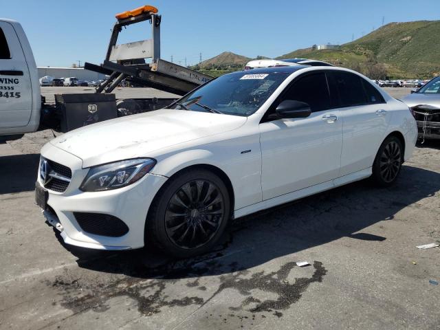 55SWF6EB6GU112141 - 2016 MERCEDES-BENZ C 450 4MATIC AMG WHITE photo 1