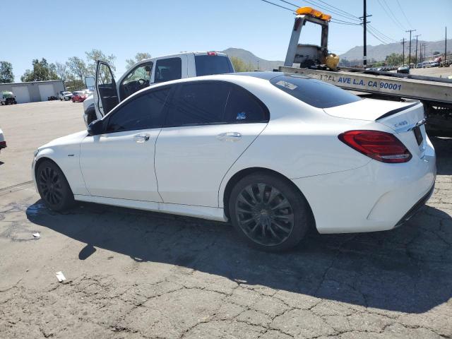 55SWF6EB6GU112141 - 2016 MERCEDES-BENZ C 450 4MATIC AMG WHITE photo 2