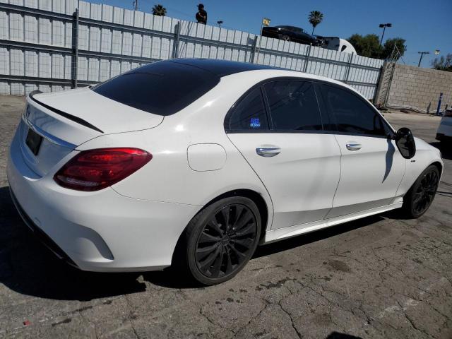 55SWF6EB6GU112141 - 2016 MERCEDES-BENZ C 450 4MATIC AMG WHITE photo 3