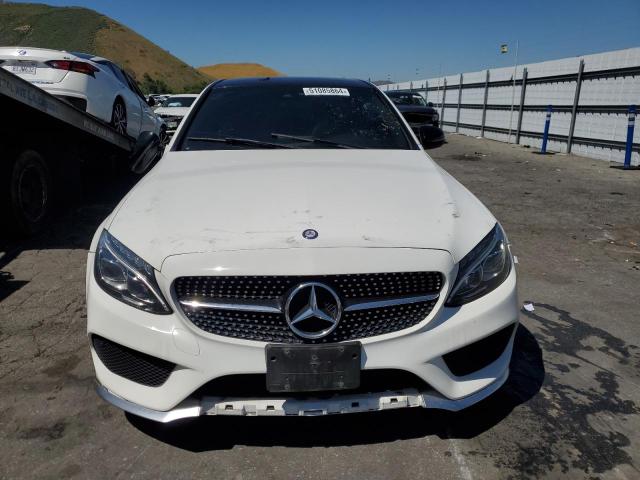 55SWF6EB6GU112141 - 2016 MERCEDES-BENZ C 450 4MATIC AMG WHITE photo 5